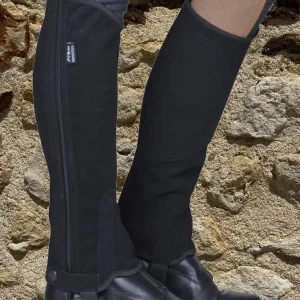 Mini-chaps d'équitation HKM Nubuck