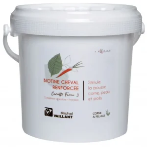 Biotine Cheval Renforcée Carotte Force 3 Friandises - Michel Vaillant