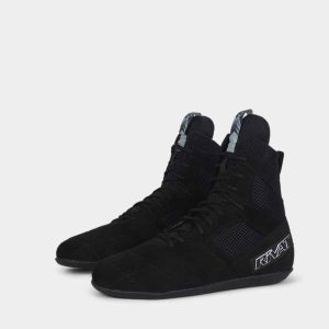 CHAUSSURES DE BOXE FRANÇAISE - TOP LIGHT NOIR