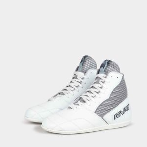 CHAUSSURES DE BOXE FRANÇAISE - UPPERCUT BLANC