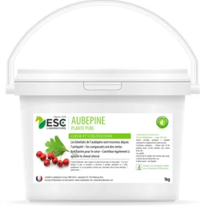 AUBEPINE – Renfort cardio cheval – Plante pure - ESC Laboratoire