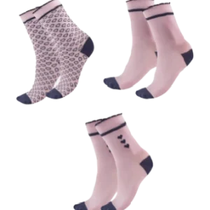 Chaussettes Lucky Heart, Pour Enfants Lot de 3 - E.L.T